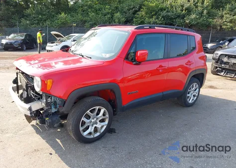 2016 Jeep Renegade Latitude from USA, damaged, VIN ZACCJBBT1GPD54501